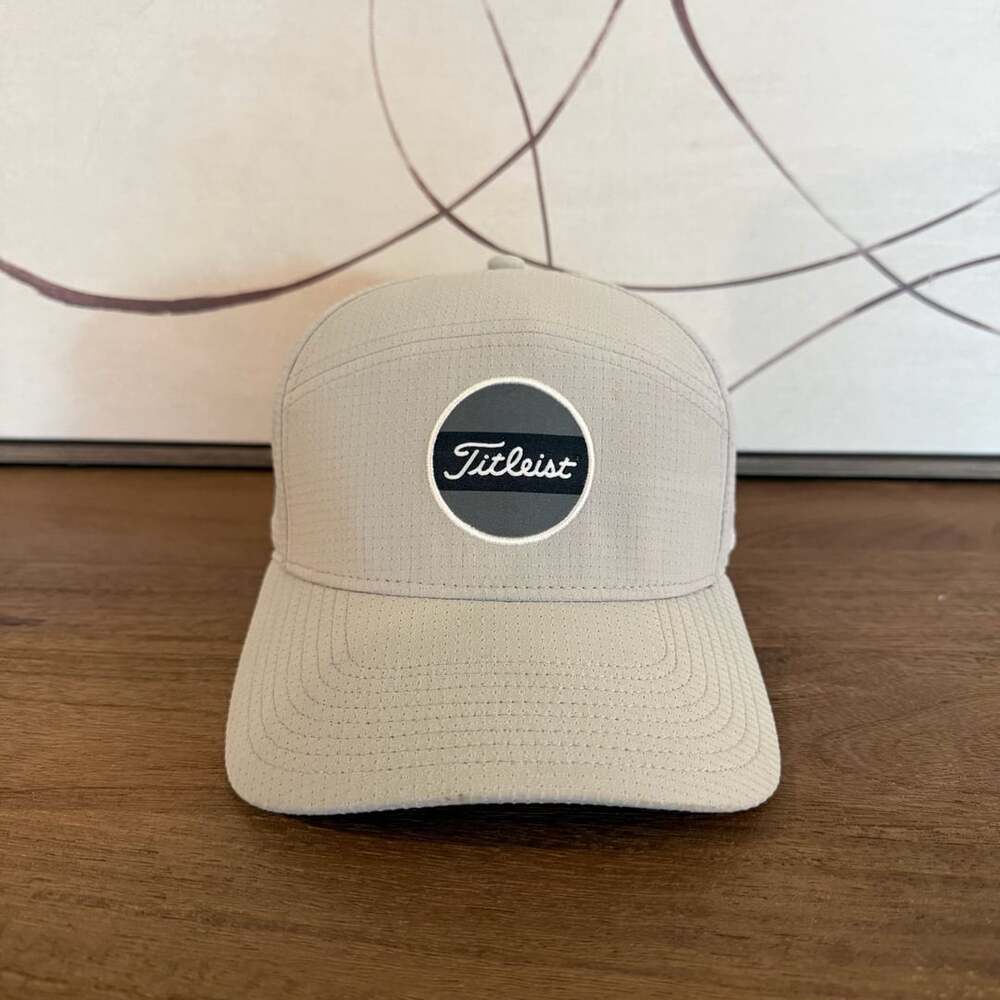 Titleist Boardwalk Golf Hat Grey Indian Creek Adjustable Cap